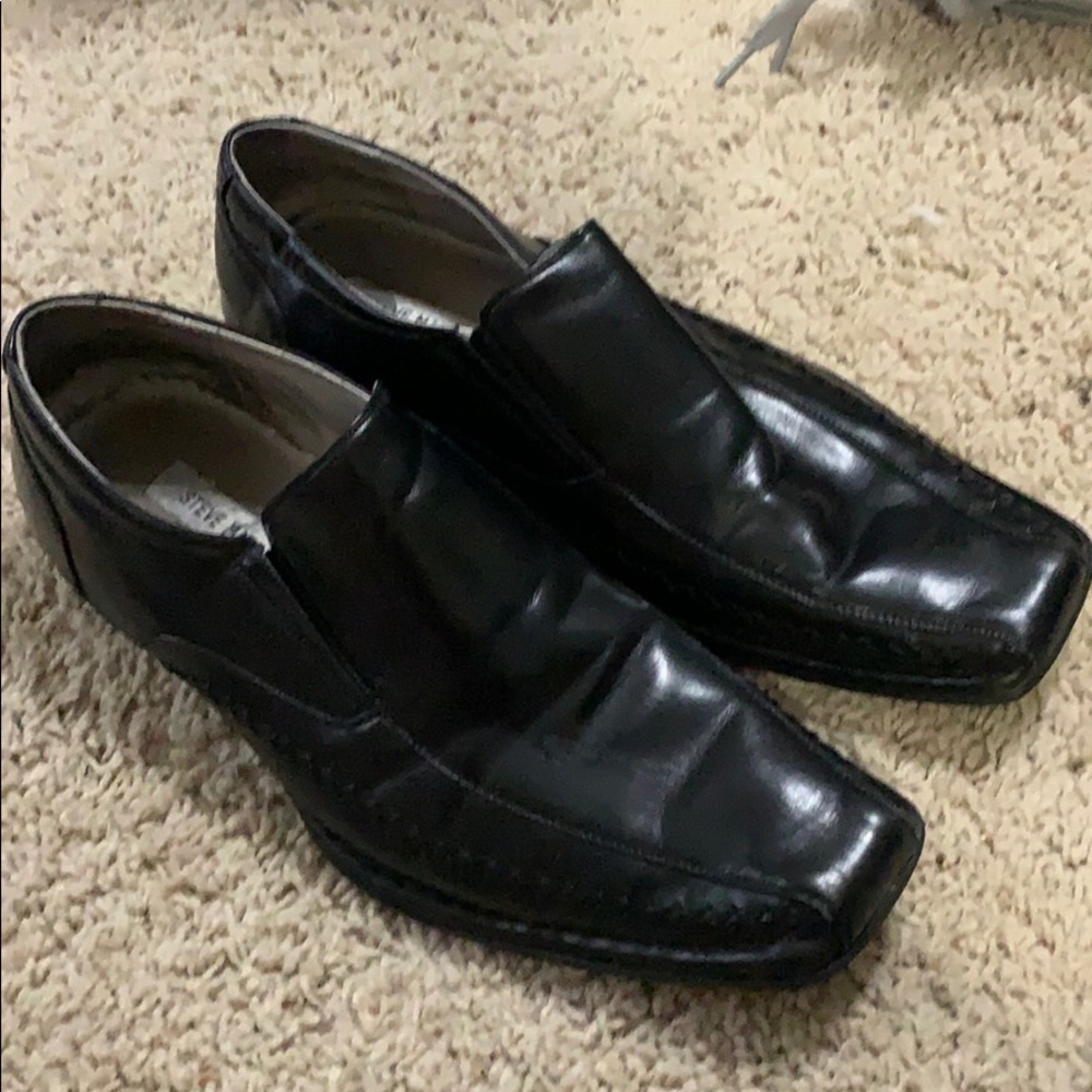 Steve Madden black dress shoes size 10